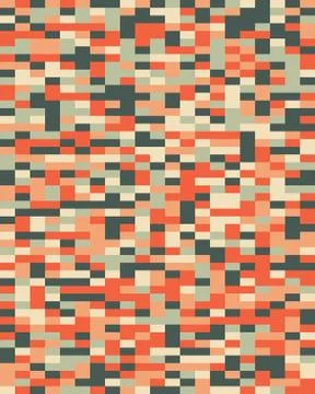Abstract Pixel Background Stock Illustration