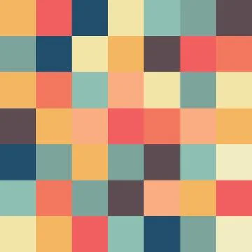 Abstract Pixel Background Stock Illustration