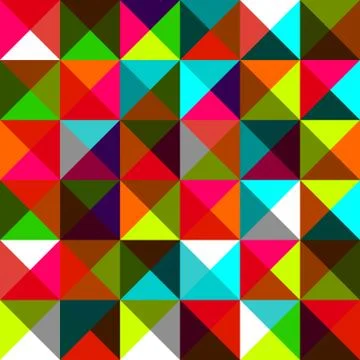 Abstract Pixel Background Stock Illustration