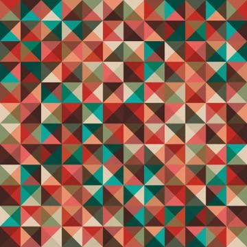 Abstract Pixel Background Stock Illustration