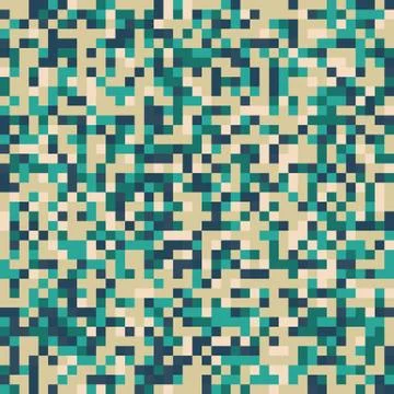 Abstract Pixel Background Stock Illustration