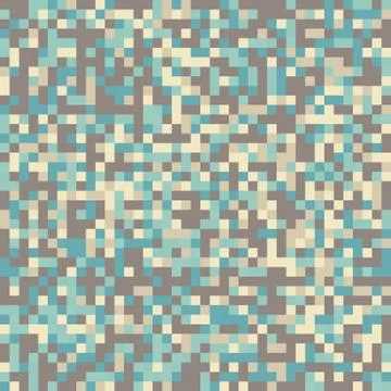 Abstract Pixel Background Stock Illustration