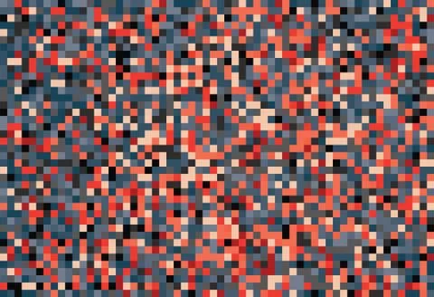 Abstract Pixel Background Stock Illustration