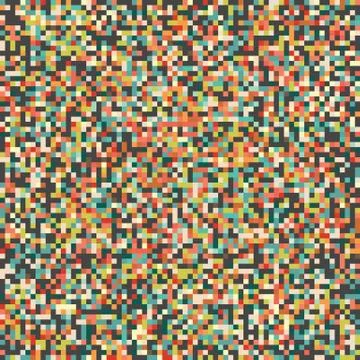 Abstract Pixel Background Stock Illustration