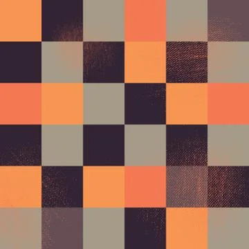 Abstract Pixel Background Stock Illustration