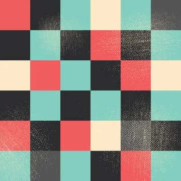 Abstract Pixel Background Stock Illustration