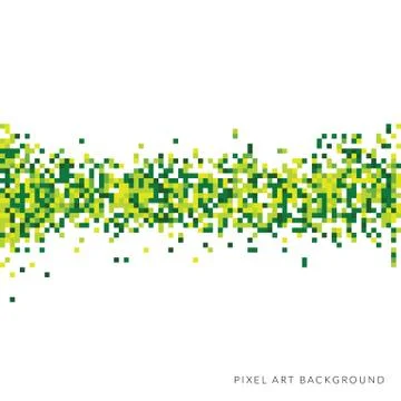 Abstract pixel background Stock Illustration