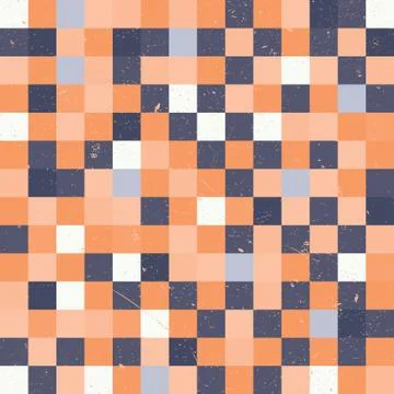 Abstract pixel background Stock Illustration
