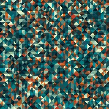 Abstract Pixel Background Stock Illustration