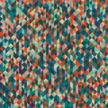 Abstract Pixel Background Stock Illustration