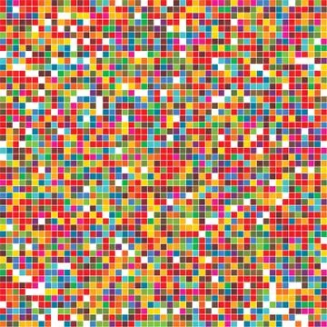 Abstract Pixel Background Stock Illustration