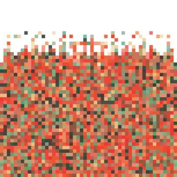 Abstract Pixel Background Stock Illustration