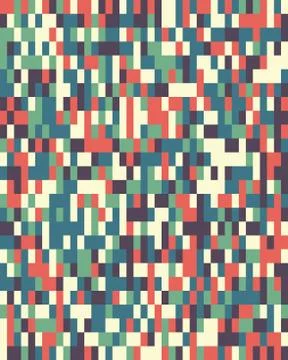 Abstract Pixel Background Stock Illustration