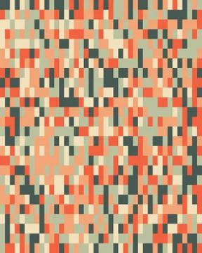 Abstract Pixel Background Stock Illustration