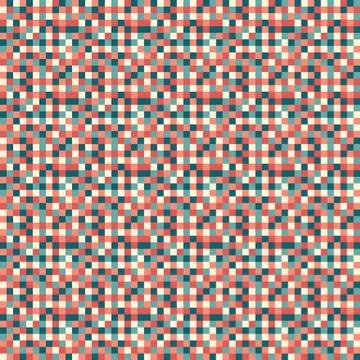 Abstract Pixel Background Stock Illustration