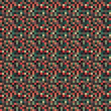 Abstract Pixel Background Stock Illustration