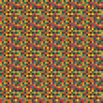 Abstract Pixel Background Stock Illustration