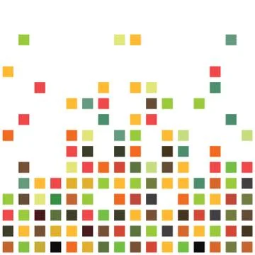 Abstract Pixel Background Stock Illustration