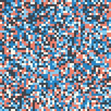 Abstract Pixel Background Stock Illustration