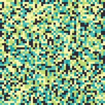 Abstract Pixel Background Stock Illustration