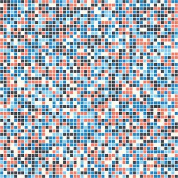 Abstract Pixel Background Stock Illustration