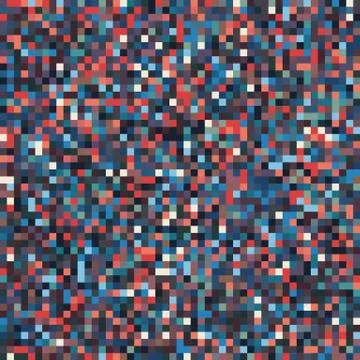 Abstract Pixel Background Stock Illustration