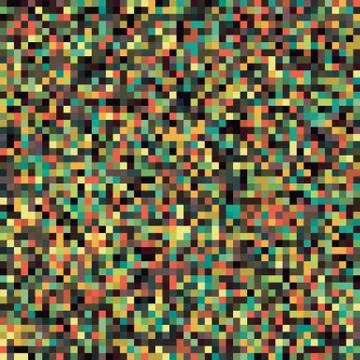 Abstract Pixel Background Stock Illustration
