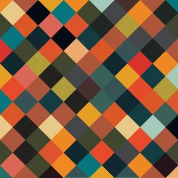 Abstract Pixel Background Stock Illustration