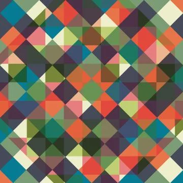 Abstract Pixel Background Stock Illustration