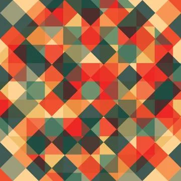 Abstract Pixel Background Stock Illustration