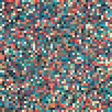 Abstract Pixel Background Stock Illustration