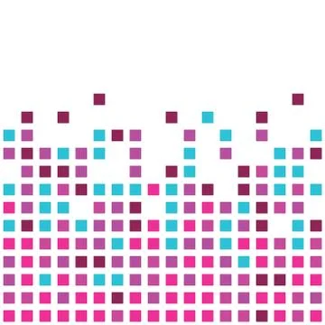 Abstract Pixel Background Stock Illustration