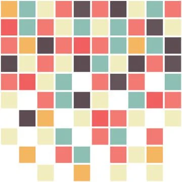 Abstract Pixel Background Stock Illustration