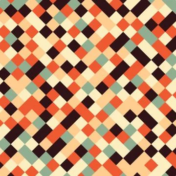 Abstract Pixel Background Stock Illustration