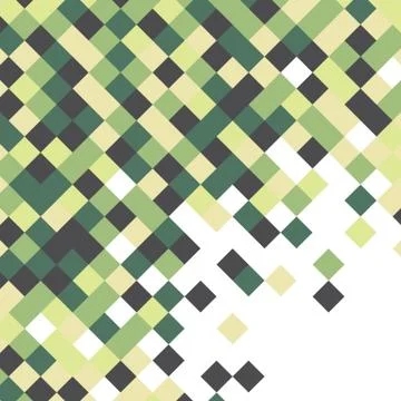 Abstract Pixel Background Stock Illustration