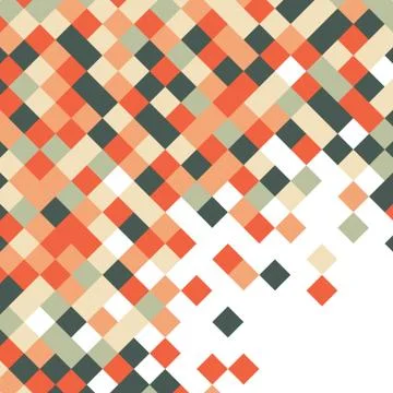 Abstract Pixel Background Stock Illustration