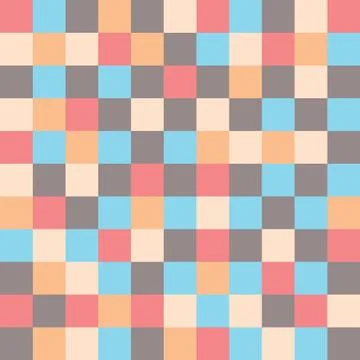 Abstract Pixel Background Stock Illustration
