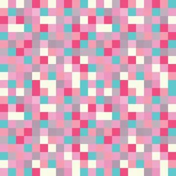 Abstract Pixel Background Stock Illustration