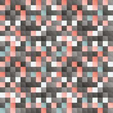 Abstract Pixel Background Stock Illustration