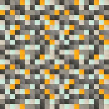 Abstract Pixel Background Stock Illustration