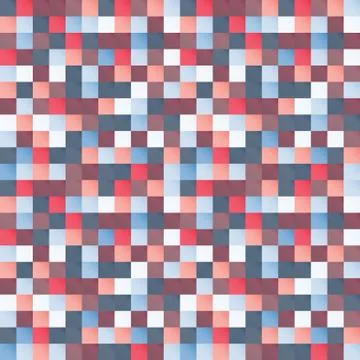 Abstract Pixel Background Stock Illustration