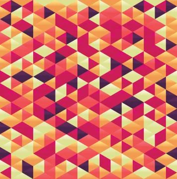 Abstract Pixel Background Stock Illustration