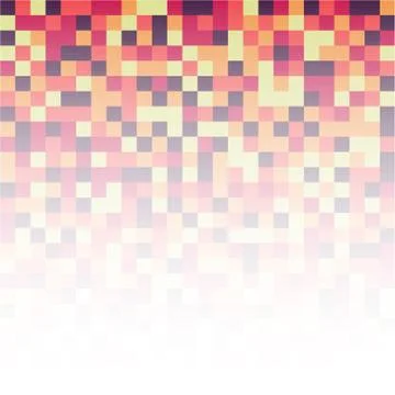 Abstract Pixel Background Stock Illustration