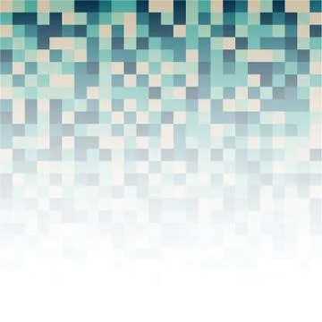 Abstract Pixel Background Stock Illustration