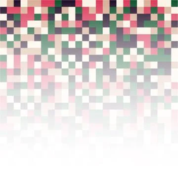 Abstract Pixel Background Stock Illustration