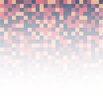 Abstract Pixel Background Stock Illustration