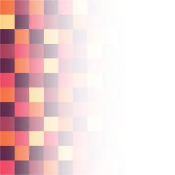 Abstract Pixel Background Stock Illustration