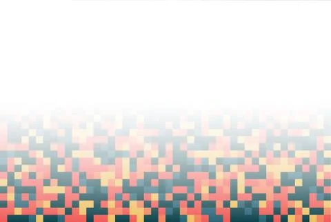 Abstract Pixel Background Stock Illustration