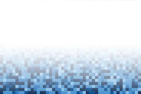 Abstract Pixel Background Stock Illustration