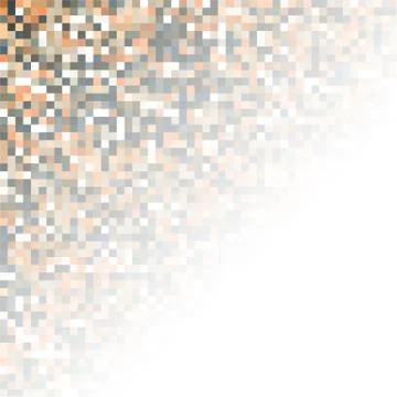 Abstract Pixel Background Stock Illustration